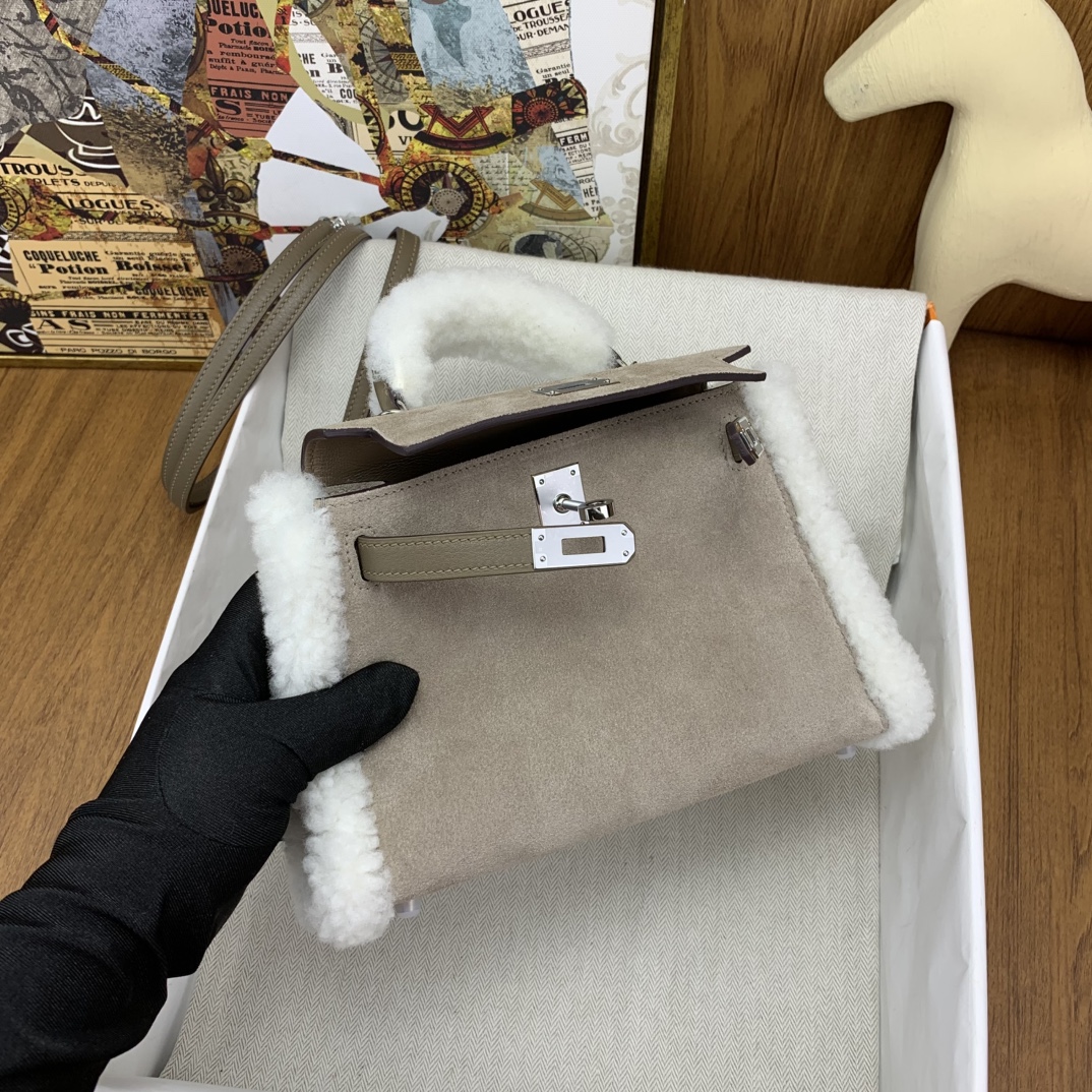 에르메스 미니 켈리 테디 20cm 에토프